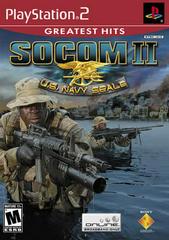 An image of the game, console, or accessory SOCOM II US Navy Seals [Greatest Hits] - (CIB) (Playstation 2)