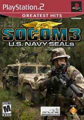 An image of the game, console, or accessory SOCOM III US Navy Seals [Greatest Hits] - (Missing) (Playstation 2)