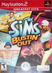 An image of the game, console, or accessory The Sims Bustin Out [Greatest Hits] - (CIB) (Playstation 2)