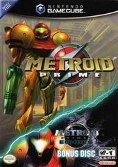 An image of the game, console, or accessory Metroid Prime [Echoes Bonus Disc] - (CIB) (Gamecube)