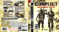 An image of the game, console, or accessory Conflict Denied Ops - (CIB) (Playstation 3)