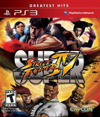 An image of the game, console, or accessory Super Street Fighter IV [Greatest Hits] - (CIB) (Playstation 3)