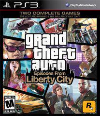 An image of the game, console, or accessory Grand Theft Auto: Episodes from Liberty City - (CIB) (Playstation 3)