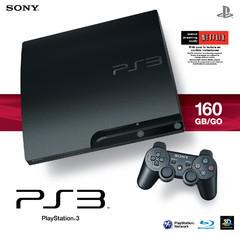 An image of the game, console, or accessory Playstation 3 Slim System 160GB - (LS Flaw) (Playstation 3)