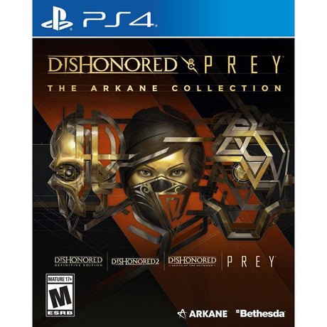 An image of the game, console, or accessory Dishonored & Prey: The Arkane Collection - (CIB) (Playstation 4)