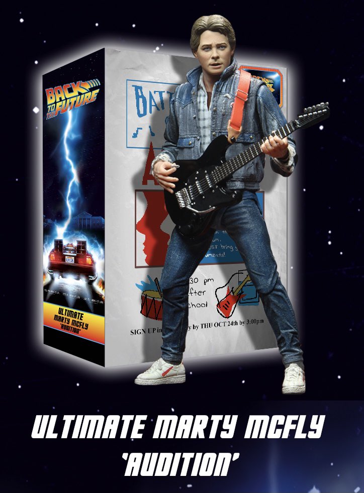 Ultimate Marty McFly "Audition" Regreso al futuro - (Sellado - P/O) (NECA) (2022)