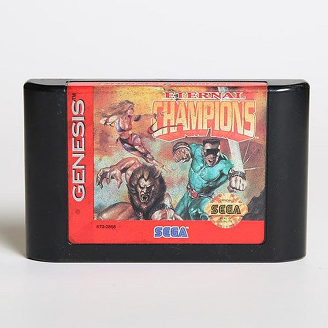 An image of the game, console, or accessory Eternal Champions - (LS) (Sega Genesis)