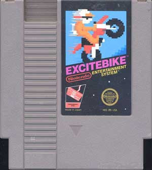 An image of the game, console, or accessory Excitebike - (LS) (NES)