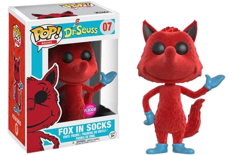 POP Books Dr. Seuss Fox in Socks (Flocked) (Gamestop Exclusive) 07