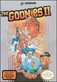 An image of the game, console, or accessory The Goonies ii (no manual) - (CIB) (NES)