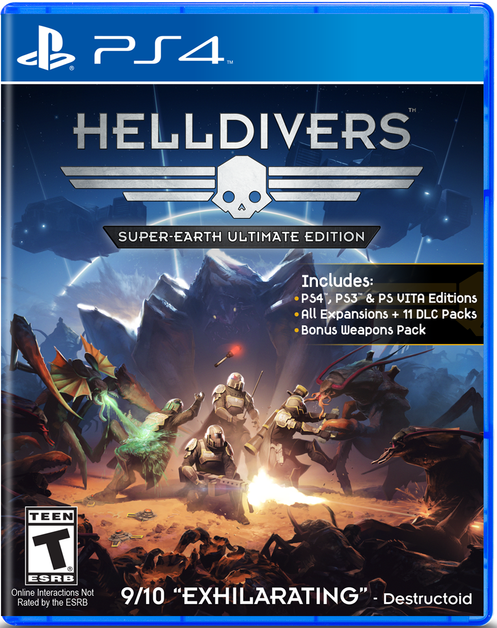 Helldivers: Super-Earth Ultimate Edition - (LS) (Playstation 4)