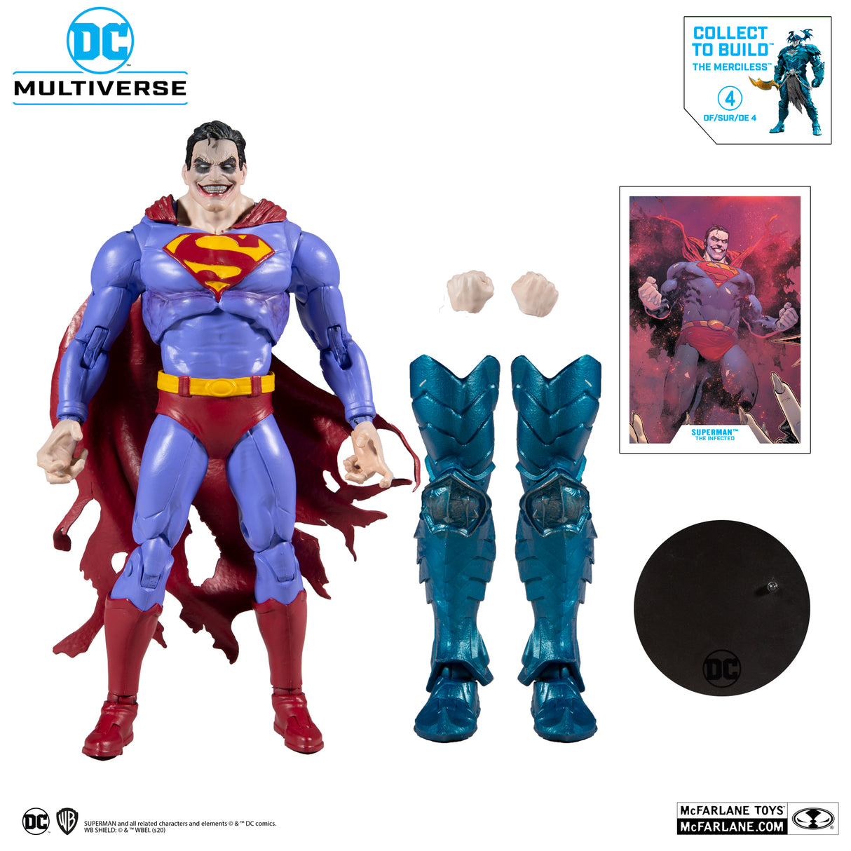 DC Multiverse Superman (The Infected) (Sealed - P/O) (McFarlane Toys)