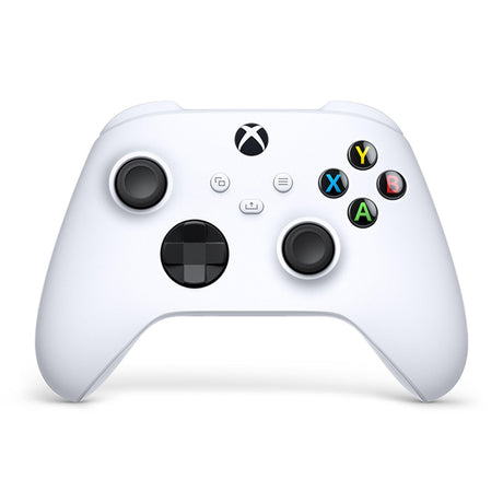 An image of the game, console, or accessory Robot White Controller - (LS) (Xbox Series X)