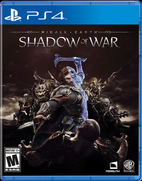 An image of the game, console, or accessory Middle Earth: Shadow of War - (CIB) (Playstation 4)