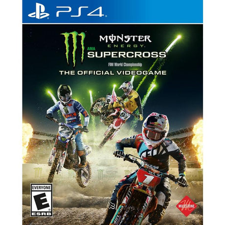 An image of the game, console, or accessory Monster Energy Supercross - (CIB) (Playstation 4)