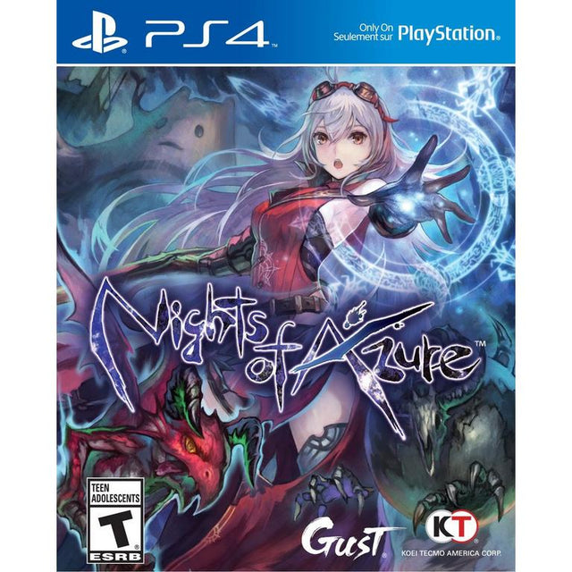 An image of the game, console, or accessory Nights of Azure - (CIB) (Playstation 4)