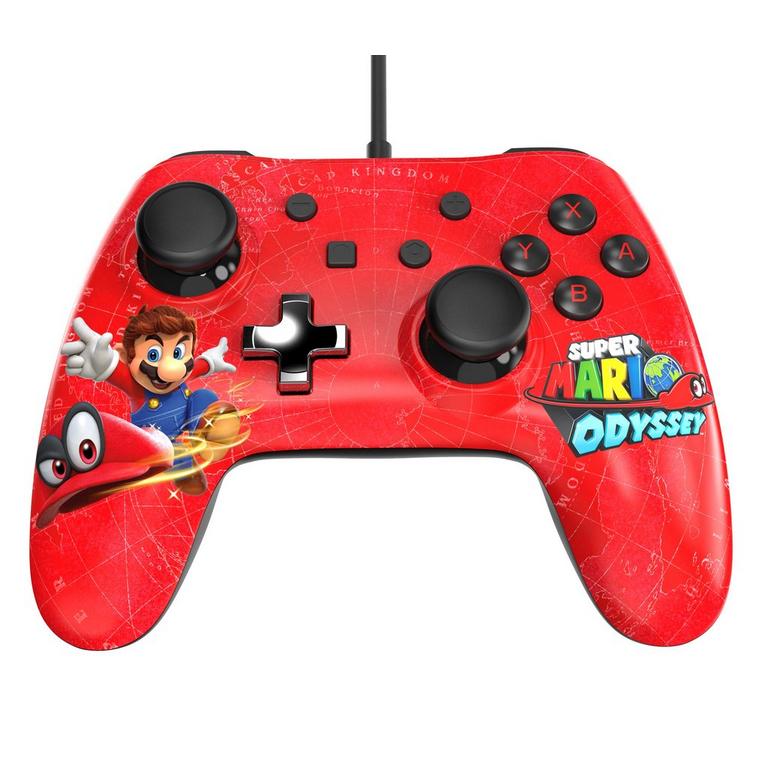 PowerA - Enhanced Wired Controller for Nintendo Switch - Mario Odyssey - (LS) (Nintendo Switch)