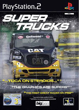 An image of the game, console, or accessory Super Trucks Racing - (CIB) (Playstation 2)