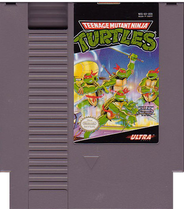 An image of the game, console, or accessory Teenage Mutant Ninja Turtles [with manaul] - (LS) (NES)