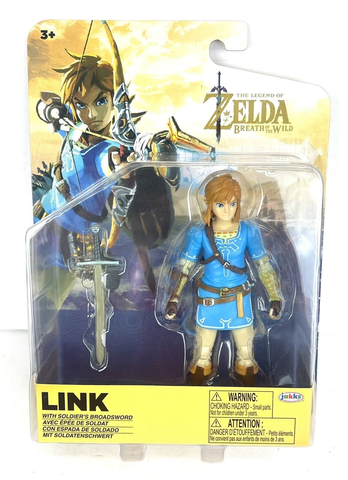 The Legend of Zelda Breath of the Wild Link Figure - (Jakks) (2023)