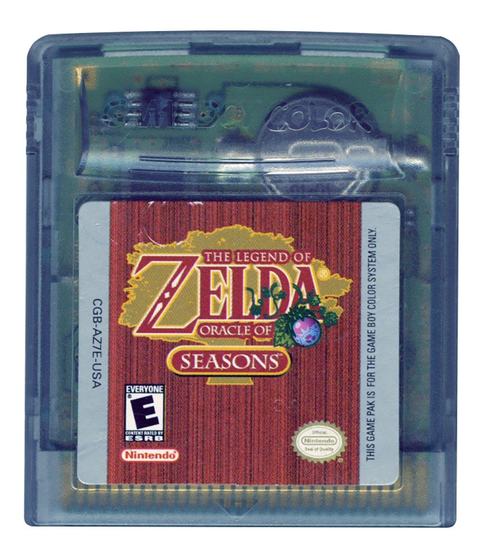 An image of the game, console, or accessory Zelda Oracle of Seasons - (LS) (GameBoy Color)