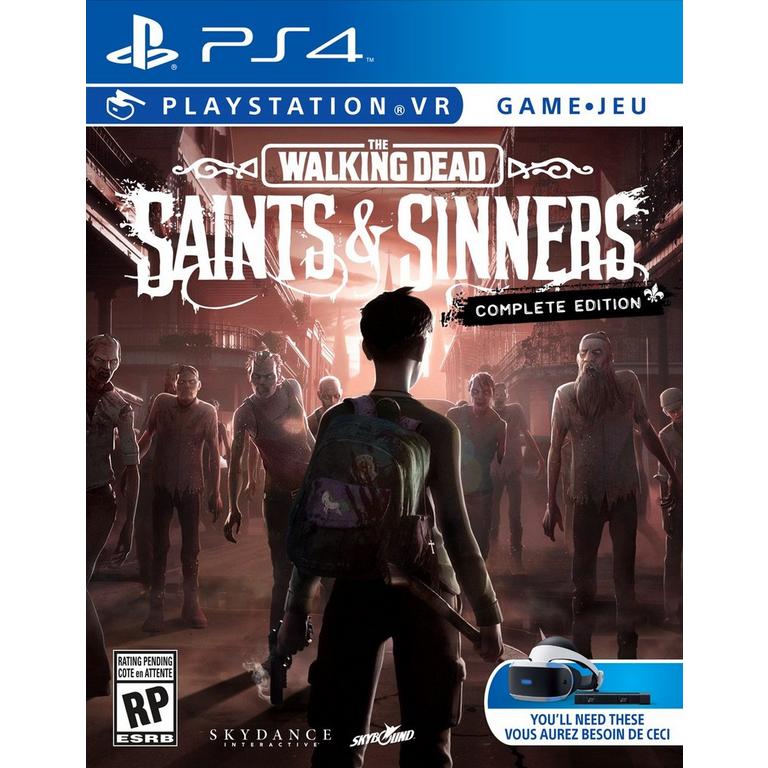 An image of the game, console, or accessory The Walking Dead: Saints and Sinners - (CIB) (Playstation 4)