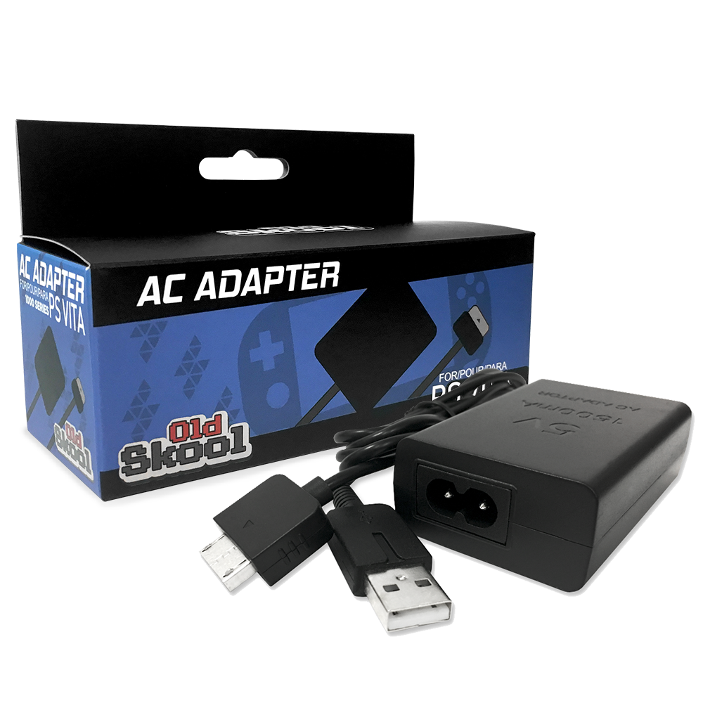 PLAYSTATION VITA AC ADAPTOR WITH USB DATA CABLE