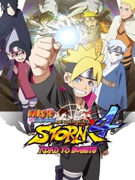 An image of the game, console, or accessory Naruto Shippuden Ultimate Ninja Storm 4 Road to Boruto - (CIB) (Playstation 4)