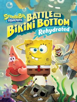 An image of the game, console, or accessory SpongeBob SquarePants Battle for Bikini Bottom Rehydrated - (CIB) (Playstation 4)