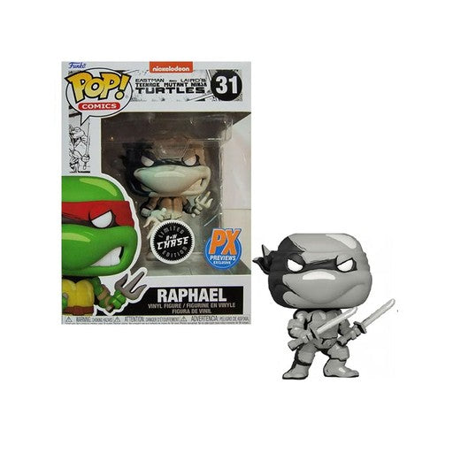 POP Comics Raphael Teenage Mutant Ninja Turtles (Black and White Chase) (Previews Exclusive) 31