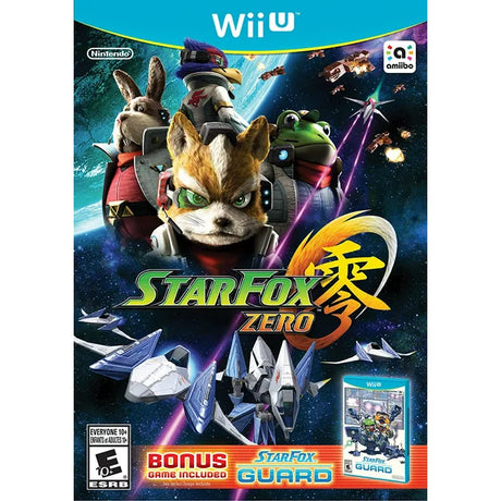 An image of the game, console, or accessory Star Fox Zero & Star Fox Guard Bundle - (CIB) (Wii U)