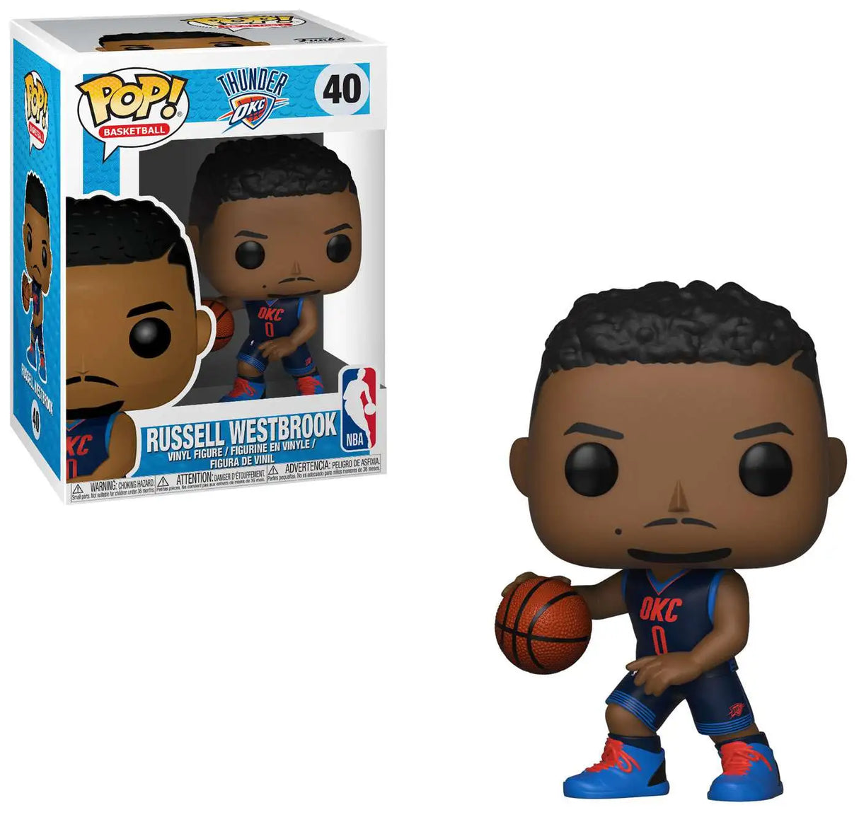 POP Basketball Russel Westbrook 40