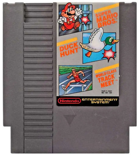 An image of the game, console, or accessory Super Mario Bros Duck Hunt World Class Track Meet - (LS) (NES)