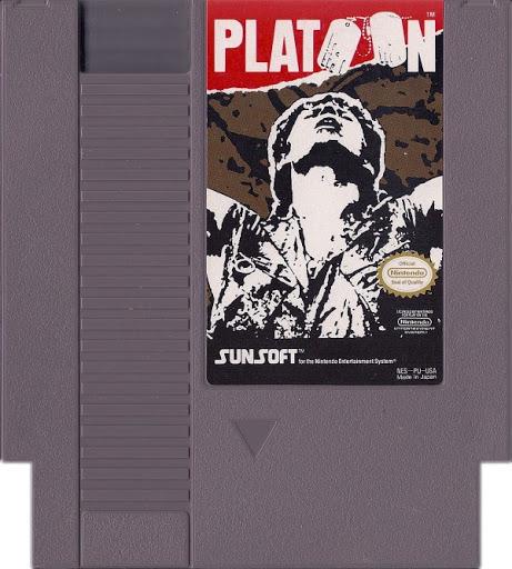 An image of the game, console, or accessory Platoon - (LS) (NES)