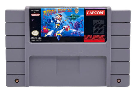 An image of the game, console, or accessory Mega Man X with Manual - (LS) (Super Nintendo)