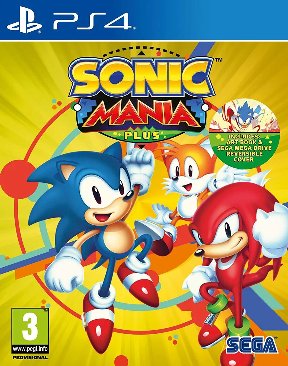 An image of the game, console, or accessory Sonic Mania Plus [Artbook Edition] - (CIB) (Playstation 4)