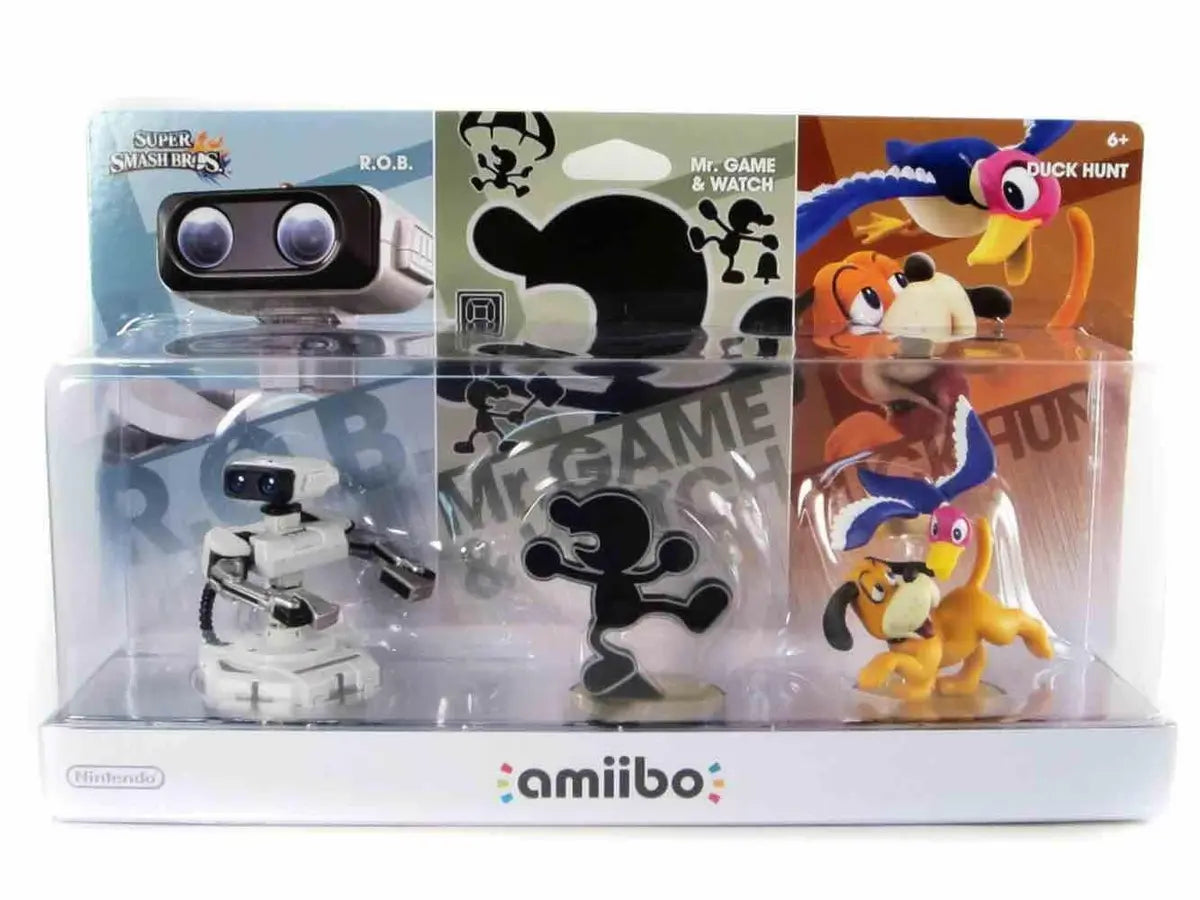 Paquete retro de 3 - (CIB) (Amiibo)