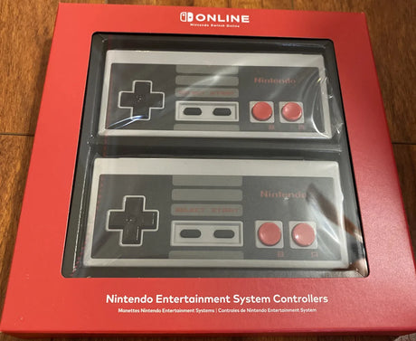 An image of the game, console, or accessory NES Online Controllers, 2 Pack - (CIB) (Nintendo Switch)