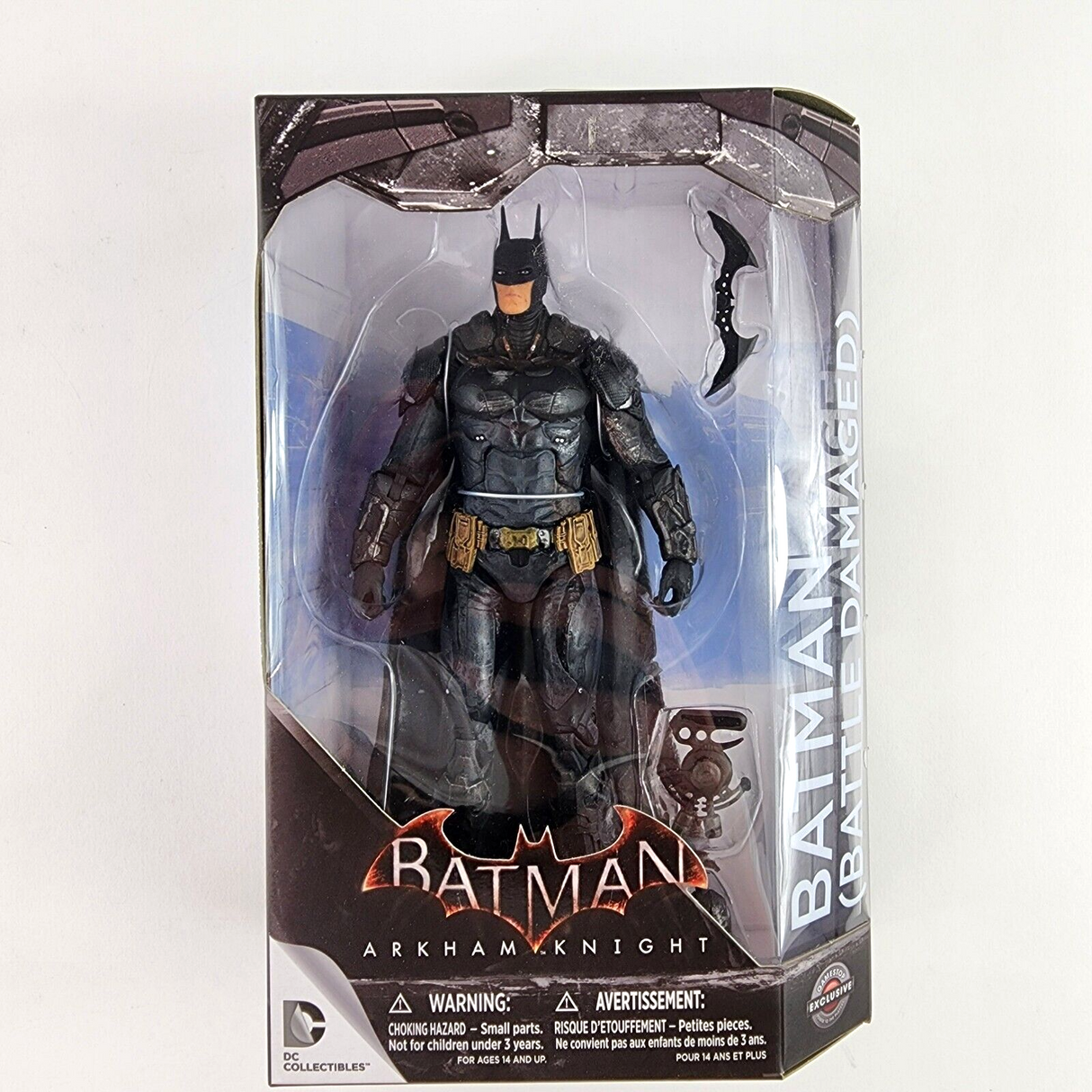 Batman Arkham Knight Batman (Battle Damaged) (Sealed - P/O) (DC Collectibles)