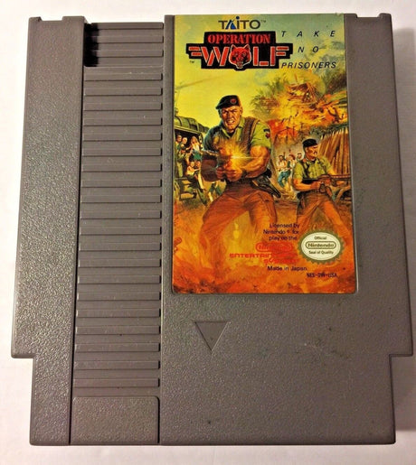 An image of the game, console, or accessory Operation Wolf - (LS) (NES)