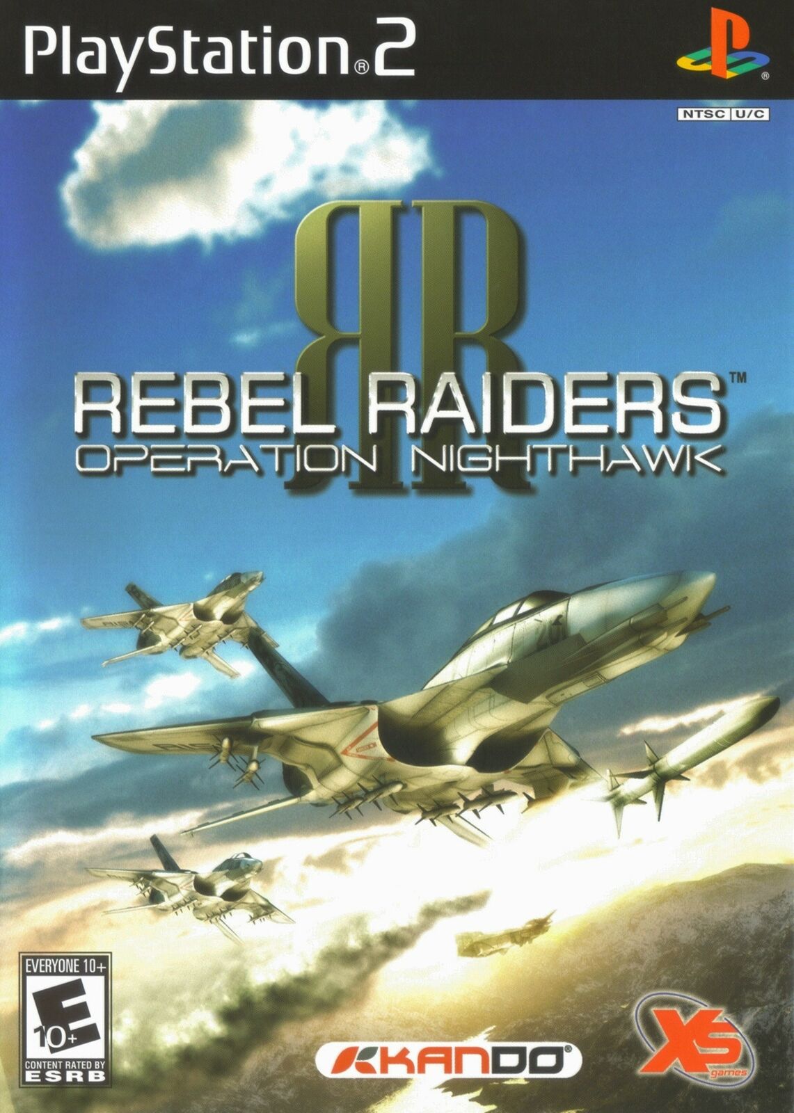 An image of the game, console, or accessory Rebel Raiders Operation Nighthawk - (CIB) (Playstation 2)