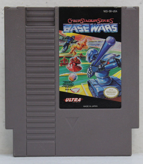 An image of the game, console, or accessory Cyberstadium Series Base Wars - (LS) (NES)