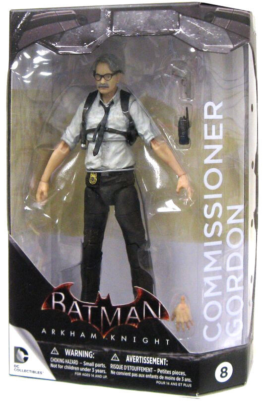 Batman Arkham Knight Commissioner Gordon (Sealed - P/O) (DC Collectibles)