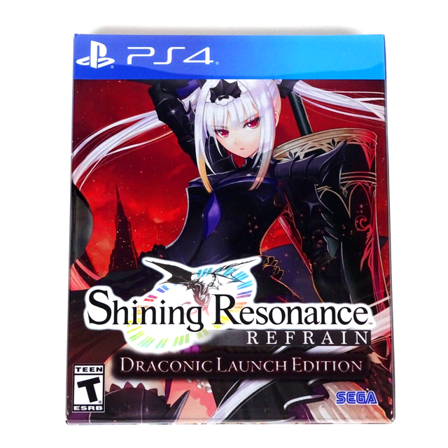 An image of the game, console, or accessory Shining Resonance Refrain: Draconic Launch Edition - (CIB) (Playstation 4)