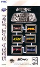 An image of the game, console, or accessory Midway Presents Arcade's Greatest Hits - (CIB) (Sega Saturn)