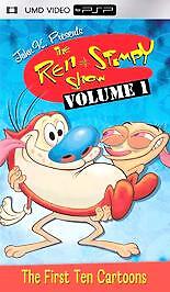 An image of the game, console, or accessory Ren & Stimpy Volume 1: The Complete First Season [UMD] - (LS) (PSP)