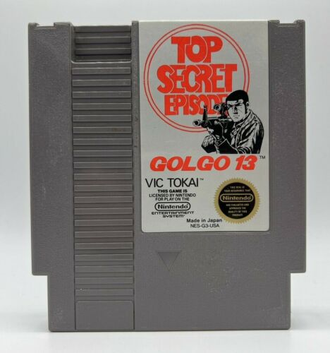 An image of the game, console, or accessory Golgo 13 Top Secret Episode - (LS) (NES)