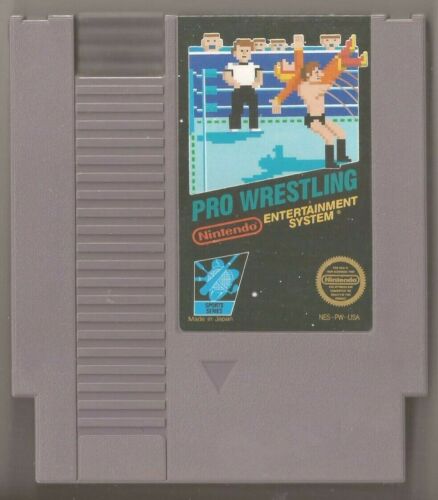 An image of the game, console, or accessory Pro Wrestling - (LS) (NES)