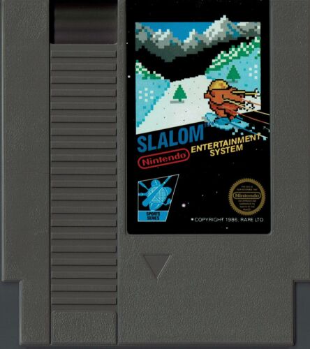 An image of the game, console, or accessory Slalom - (LS) (NES)