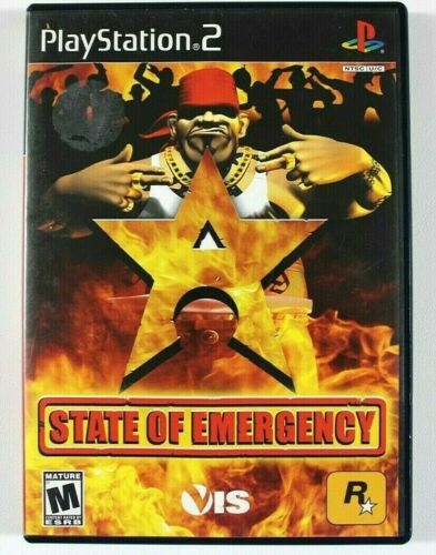 An image of the game, console, or accessory State of Emergency - (CIB) (Playstation 2)